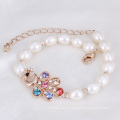 White Freshwater Pearl Bracelet AAA 6-7mm Rice Freshwater Pearl Bracelet Wholesale